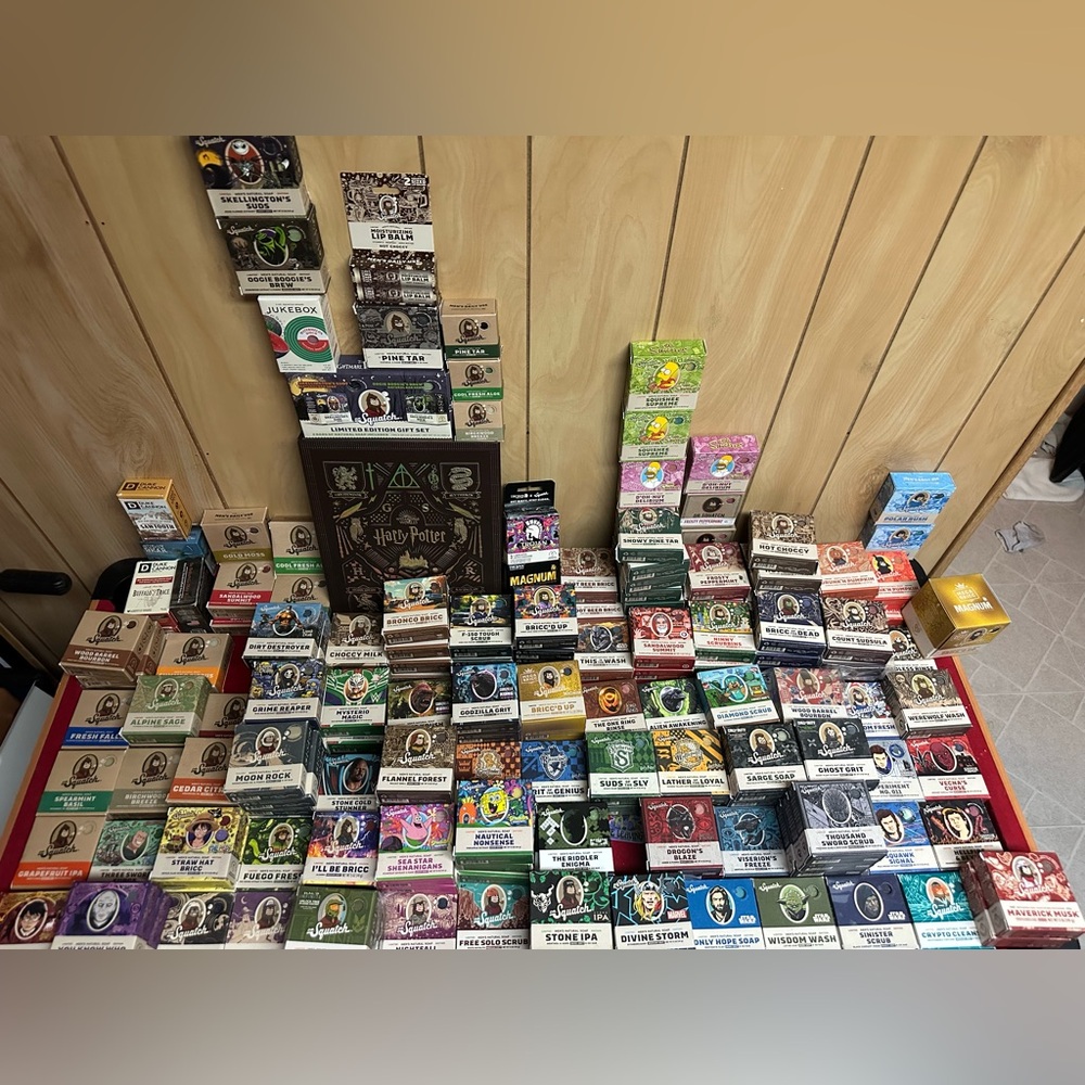 UPDATED Dr Squatch collection; soap, deodorant, rare items, discontinued, LID
